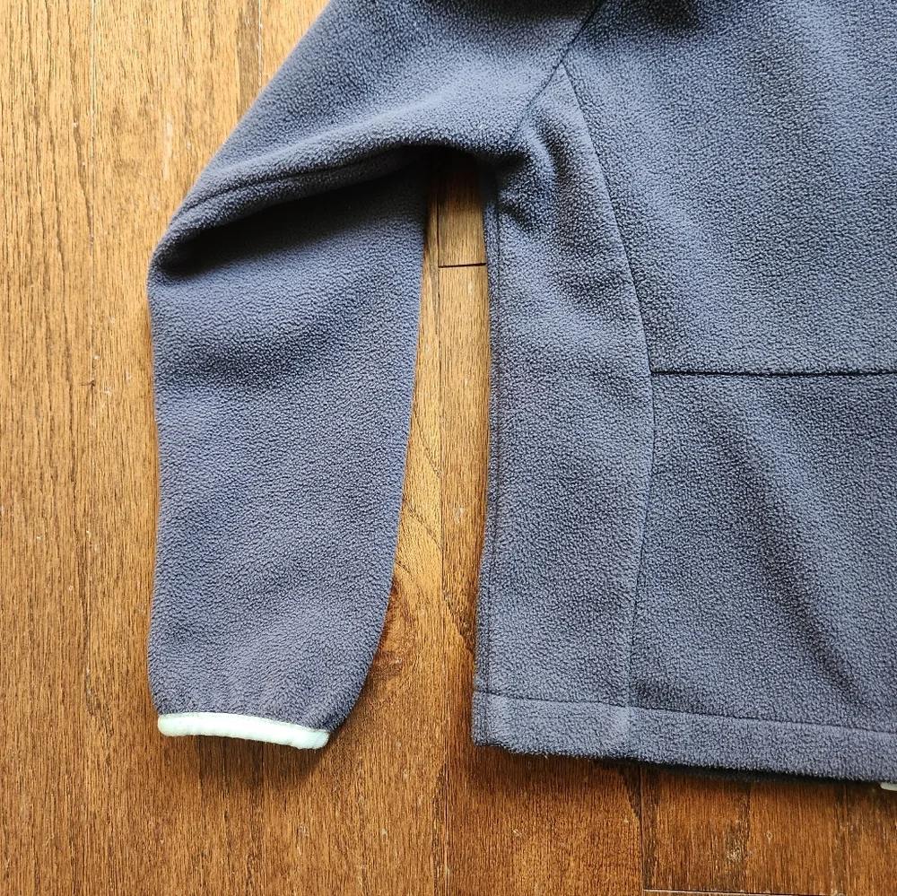 Columbia Kids' Navy Fast Trek II Full-Zip Fleece Hoodie Jacket Size XS